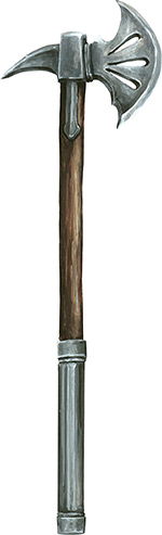 Darkstorme axe illustration