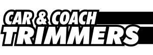Car and Coach Trimmers Black and White Logo