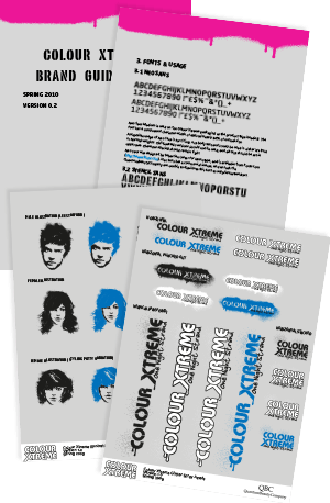 Colour Xtreme Range Guidelines