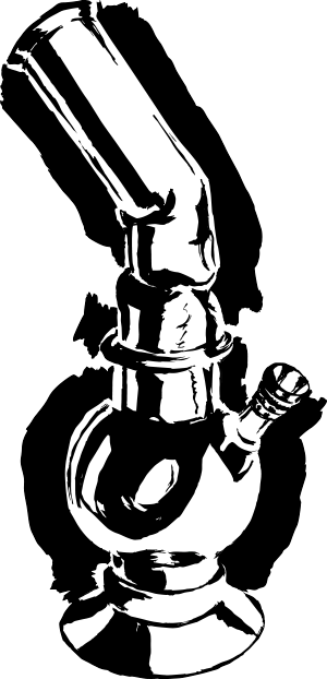Hempolics Bong Illustration