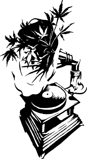 Hempolics Gramaphone Illustration
