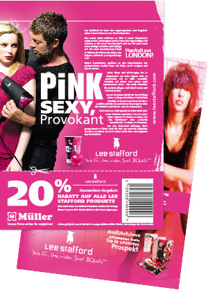 Lee Stafford A4 Flyer