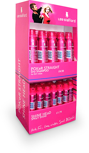 Lee Stafford Point of Sale Stand