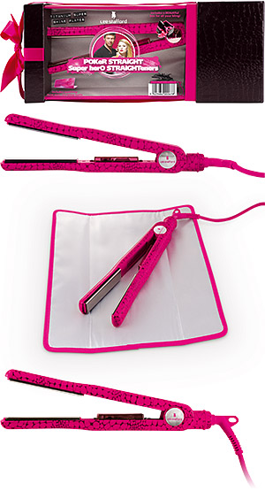 Lee Stafford Super Hero Straighteners photography